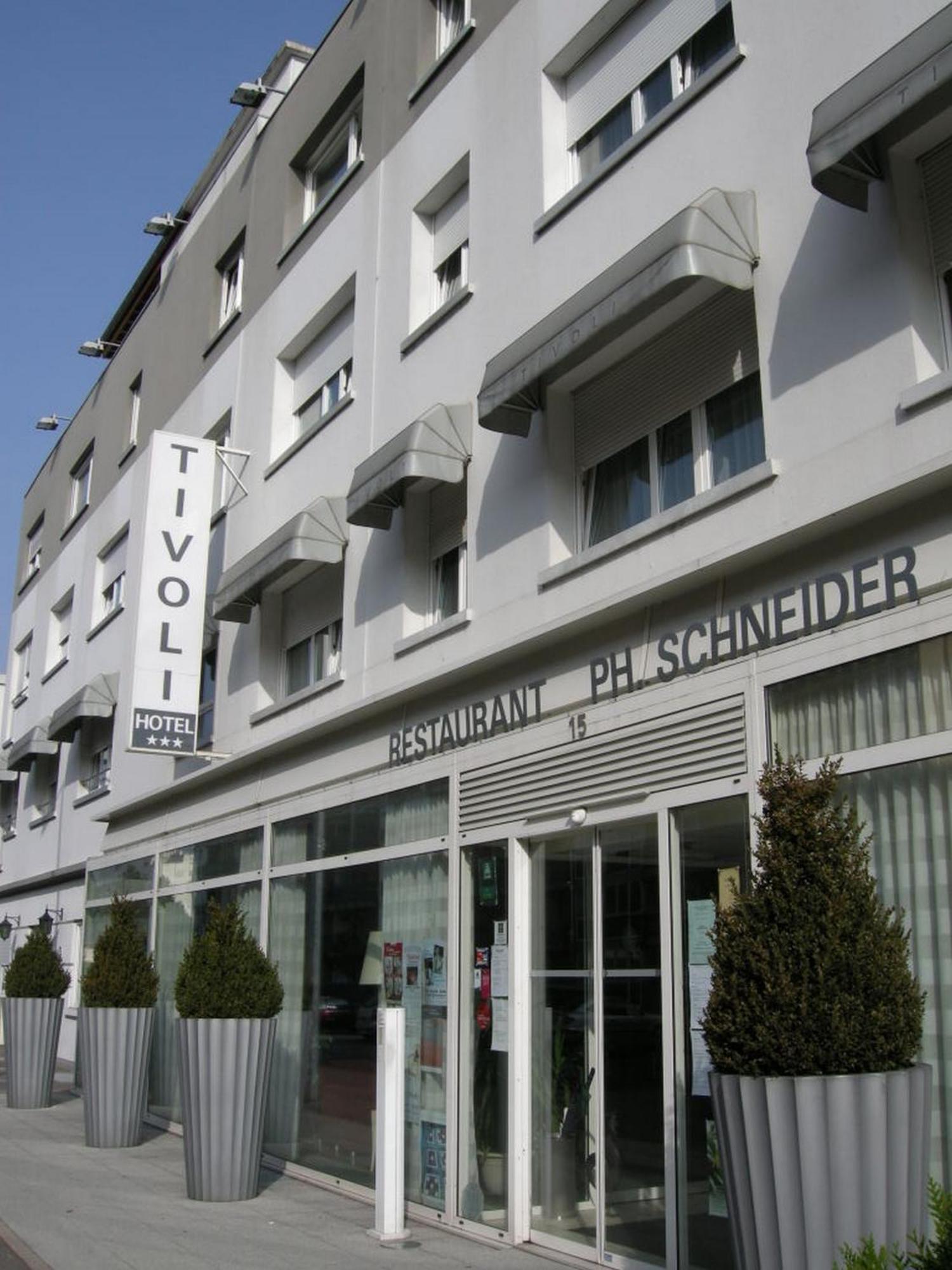 Hotel Restaurant Tivoli - Basel Airport Huningue Exteriér fotografie